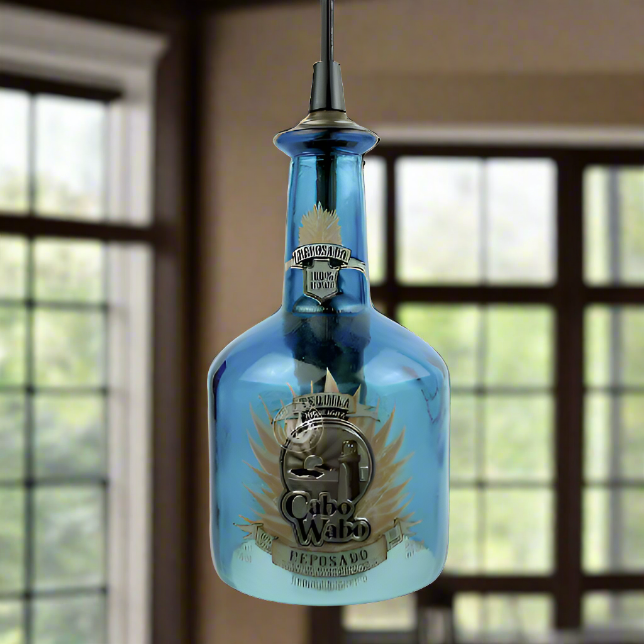 Cabo Wabo Tequila Bottle Pendant Light - Reposado