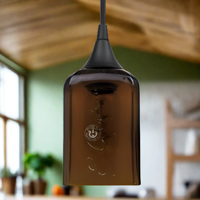 Cointreau Liqueur Bottle Pendant Light
