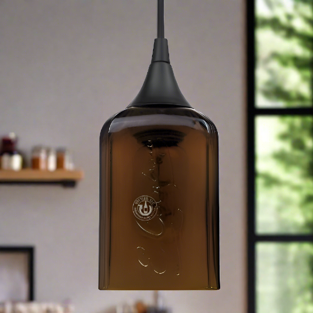 Cointreau Liqueur Bottle Pendant Light