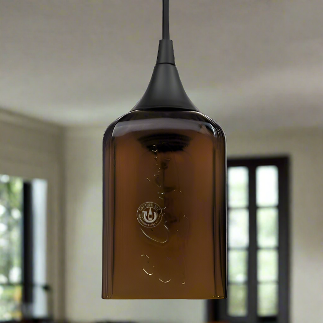Cointreau Liqueur Bottle Pendant Light