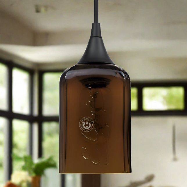 Cointreau Liqueur Bottle Pendant Light