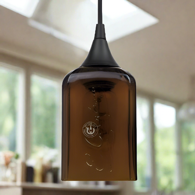 Cointreau Liqueur Bottle Pendant Light