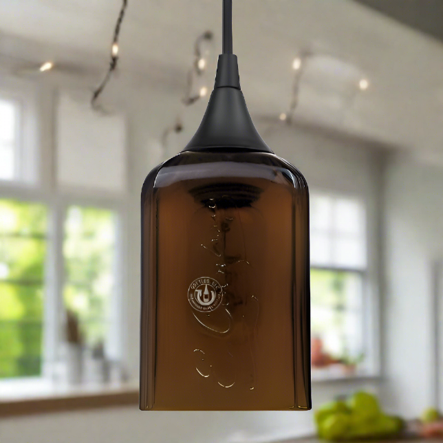 Cointreau Liqueur Bottle Pendant Light