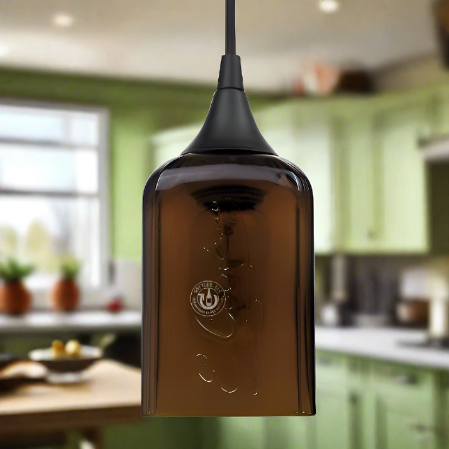Cointreau Liqueur Bottle Pendant Light