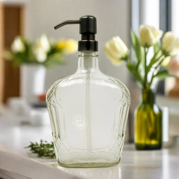 Crown Royal Whisky Bottle Soap Dispenser