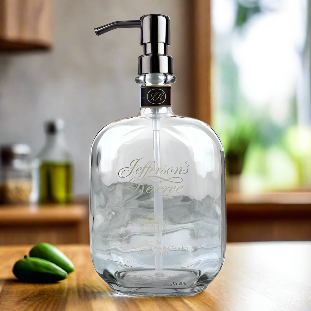 Jefferson's Reserve Whiskey Bottle Soap Dispenser