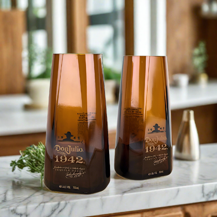 Don Julio 1942 Tequila Bottle 18oz Highball Glass Set