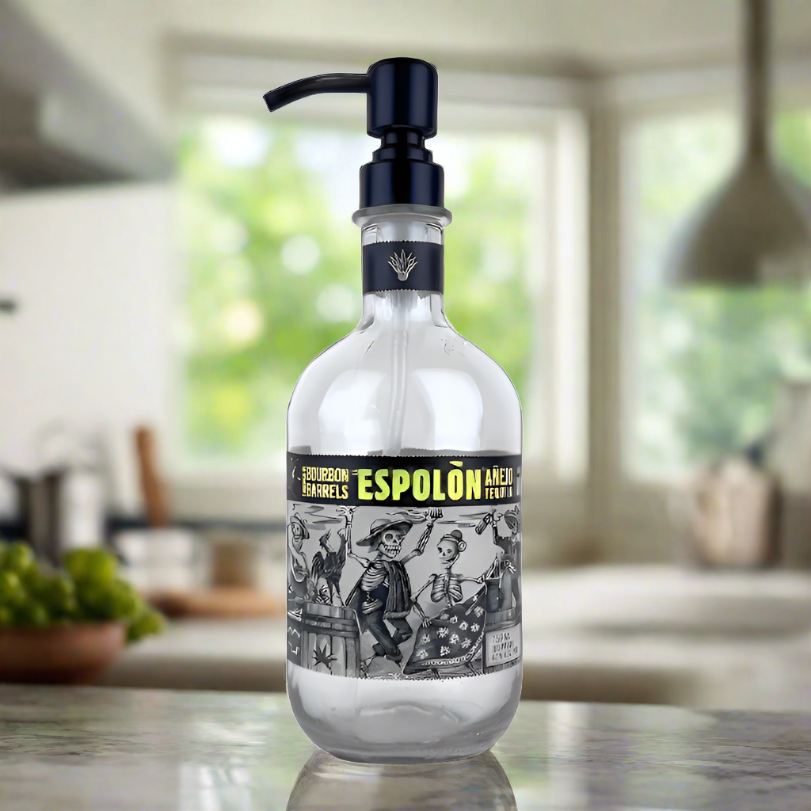 Espolon Tequila Bottle Soap Dispenser