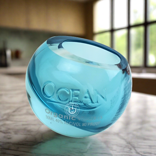Ocean Organic Vodka Bottle Shot Glass