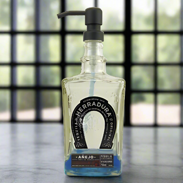 Herradura Tequila Bottle Soap Dispenser