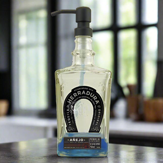 Herradura Tequila Bottle Soap Dispenser
