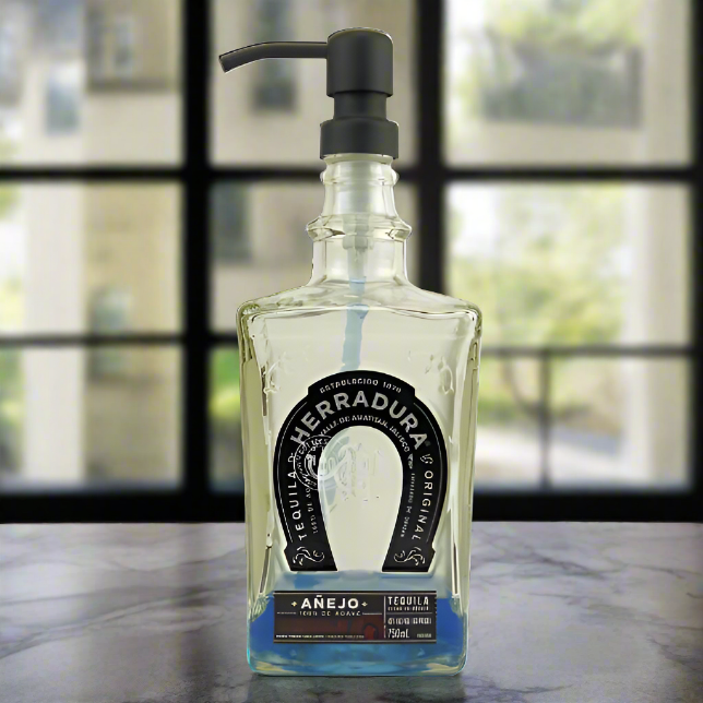Herradura Tequila Bottle Soap Dispenser