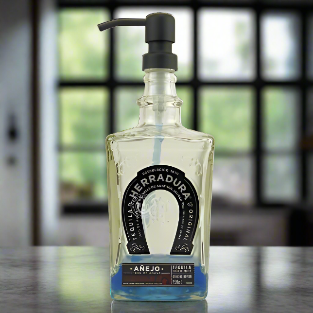 Herradura Tequila Bottle Soap Dispenser