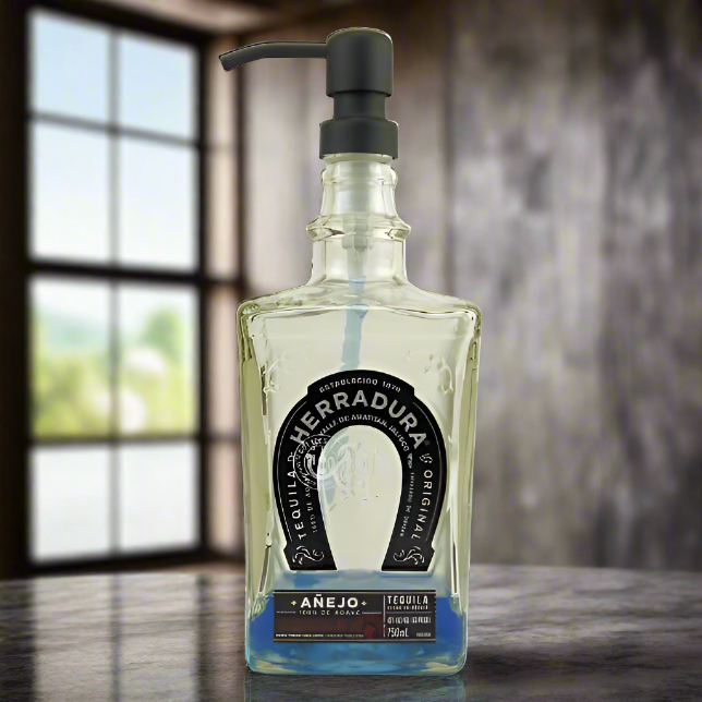 Herradura Tequila Bottle Soap Dispenser