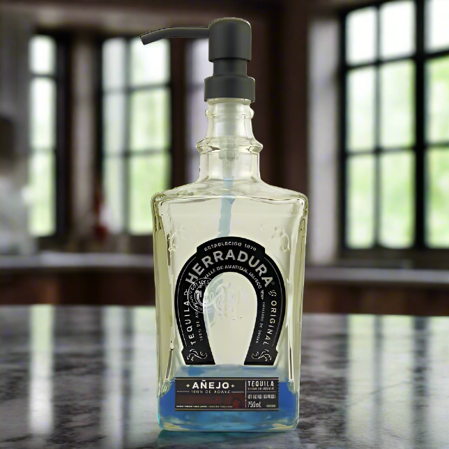 Herradura Tequila Bottle Soap Dispenser