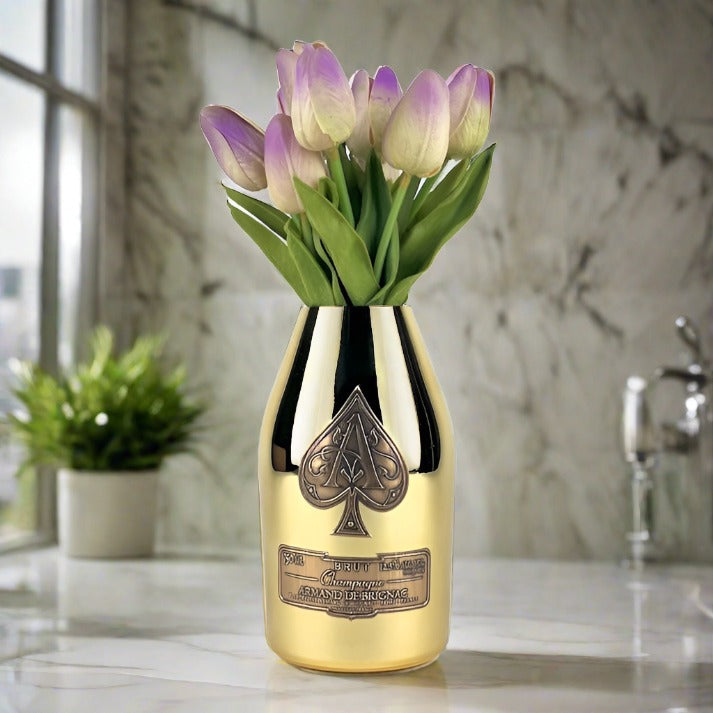 Ace of Spades Champagne Bottle Vase