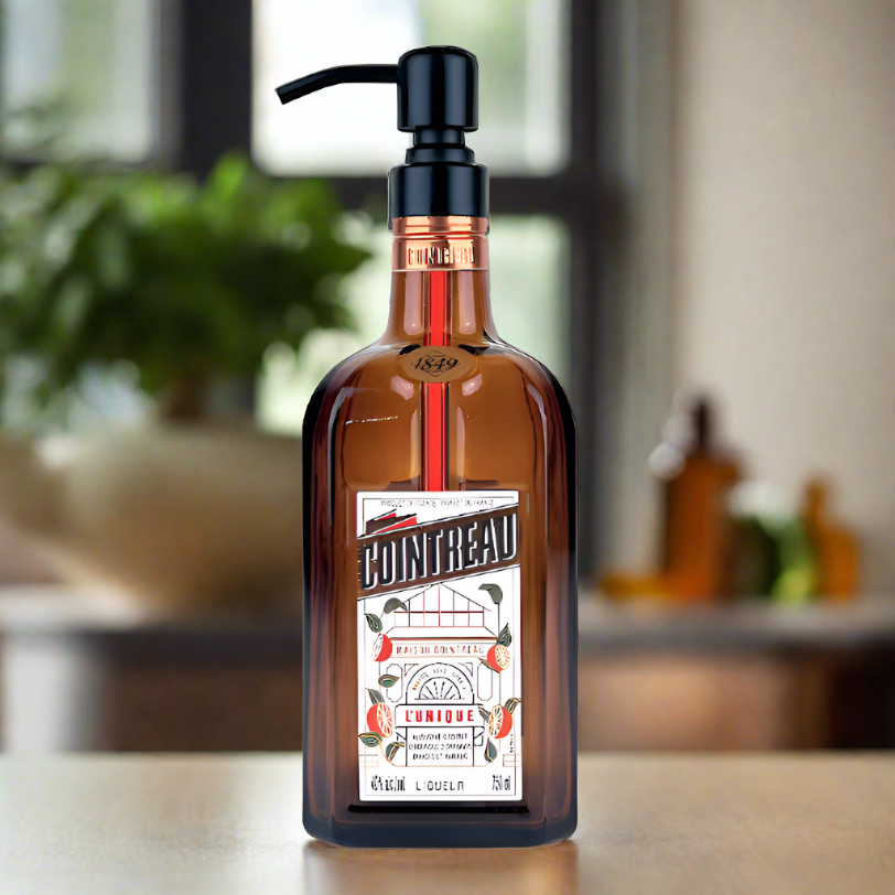 Cointreau Liqueur Bottle Soap Dispenser