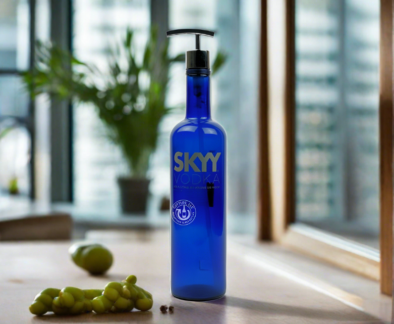 Skyy Vodka 750ml Bottle Soap Dispenser