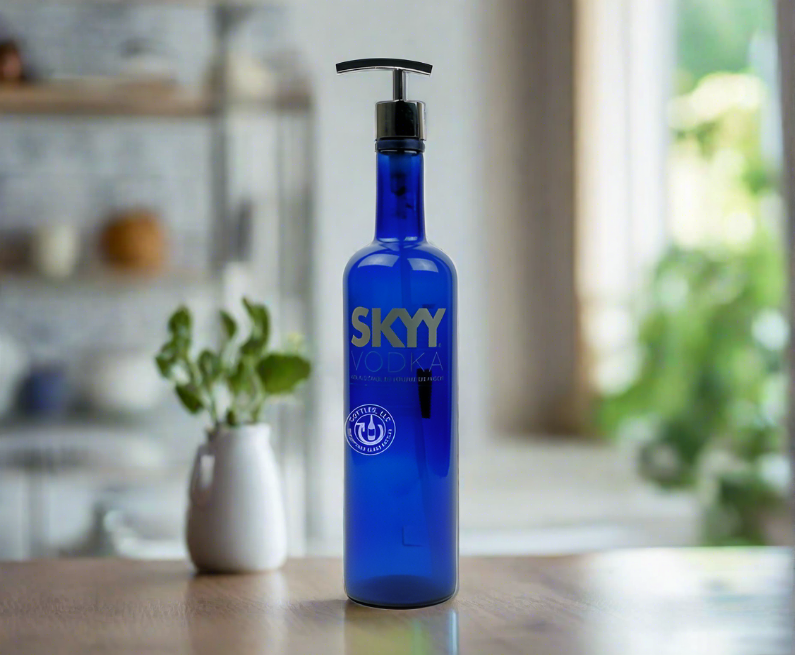 Skyy Vodka 750ml Bottle Soap Dispenser