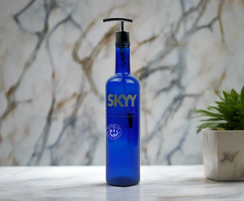 Skyy Vodka 750ml Bottle Soap Dispenser