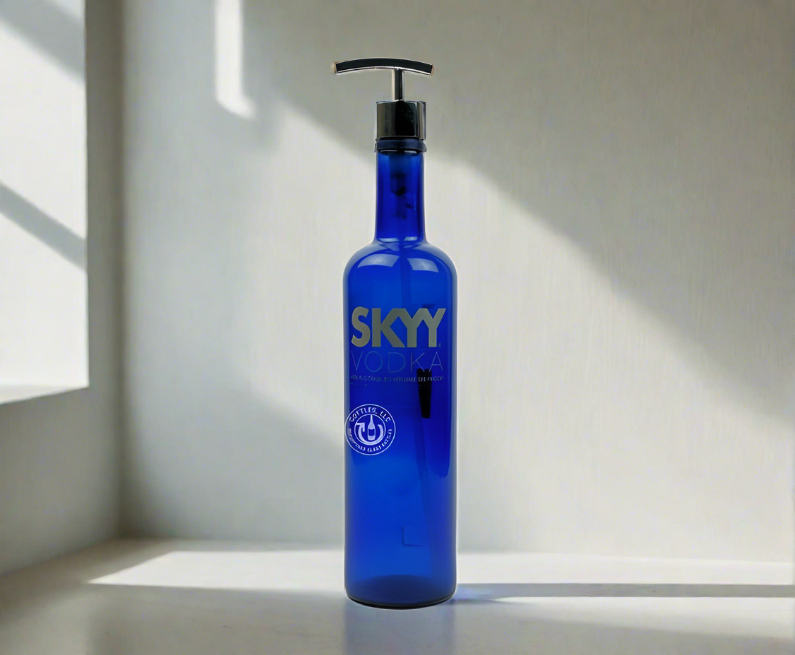 Skyy Vodka 750ml Bottle Soap Dispenser