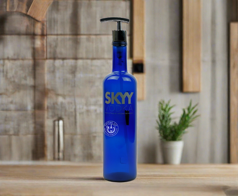 Skyy Vodka 750ml Bottle Soap Dispenser