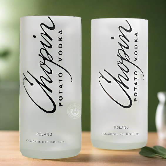 Chopin Vokda Bottle 20oz Glass Set