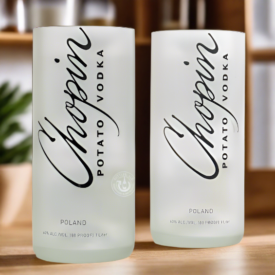 Chopin Vokda Bottle 20oz Glass Set