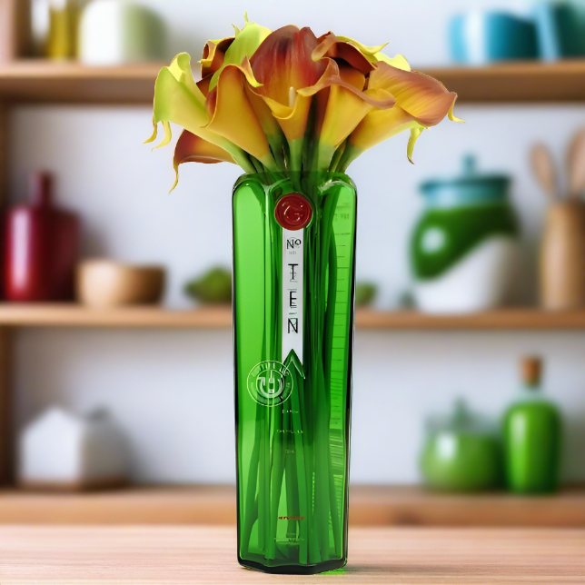 Tanqueray No. Ten Gin Bottle Vase