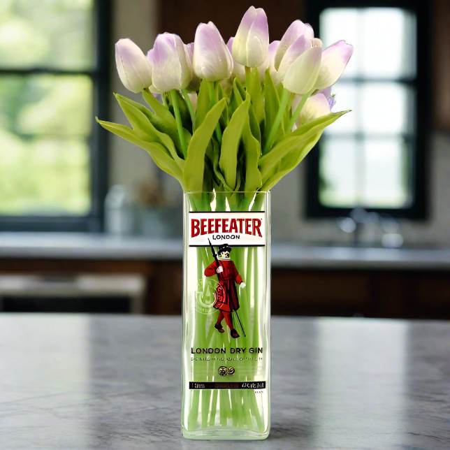 Beefeater Gin Bottle Vase