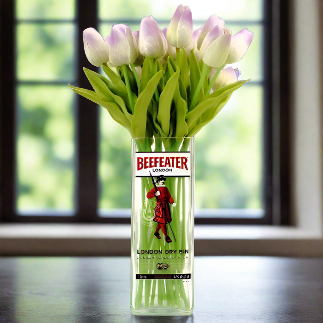 Beefeater Gin Bottle Vase