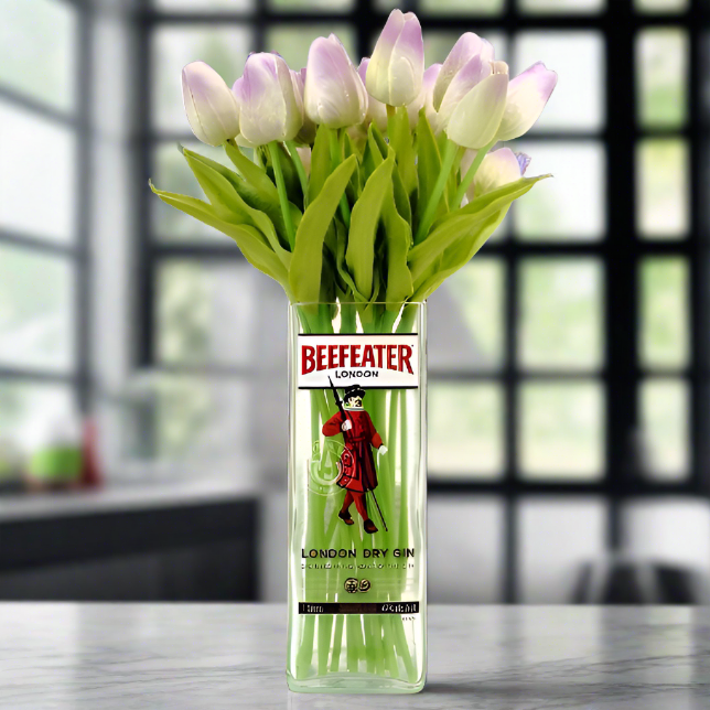 Beefeater Gin Bottle Vase
