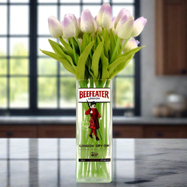 Beefeater Gin Bottle Vase