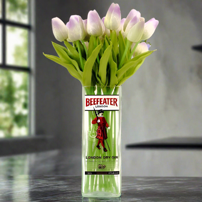 Beefeater Gin Bottle Vase