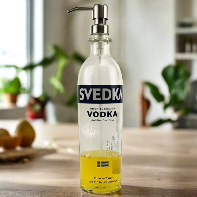 Svedka Vodka Bottle Soap Dispenser