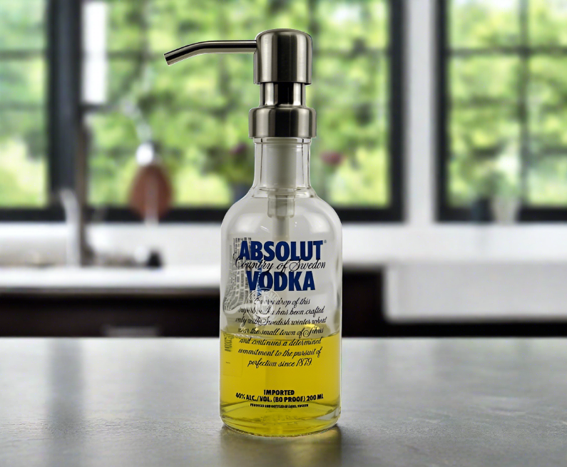 Absolut Vodka 200ml Bottle Soap Dispenser