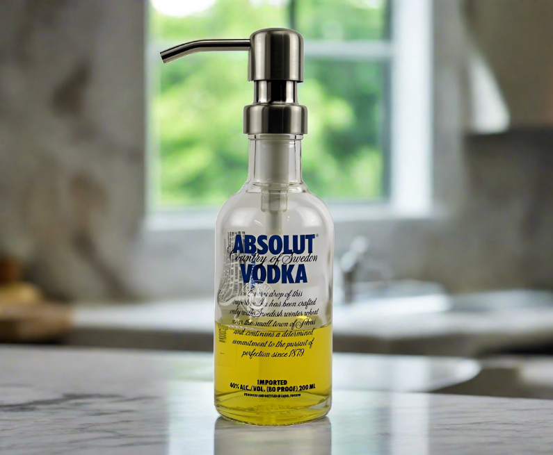 Absolut Vodka 200ml Bottle Soap Dispenser