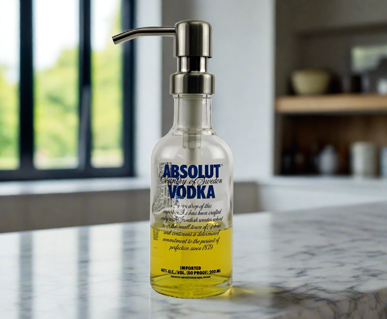 Absolut Vodka 200ml Bottle Soap Dispenser