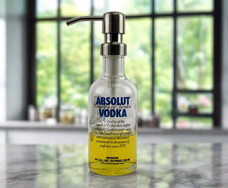 Absolut Vodka 200ml Bottle Soap Dispenser