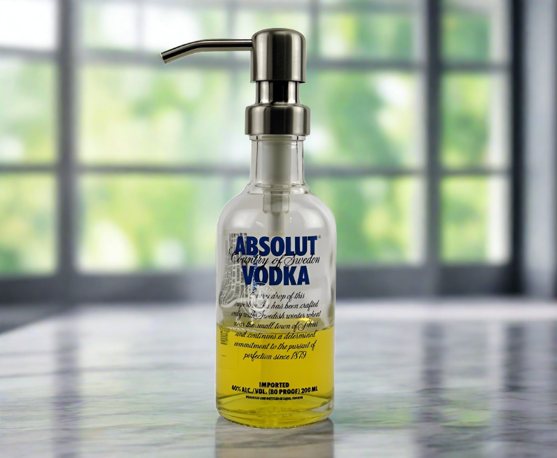 Absolut Vodka 200ml Bottle Soap Dispenser