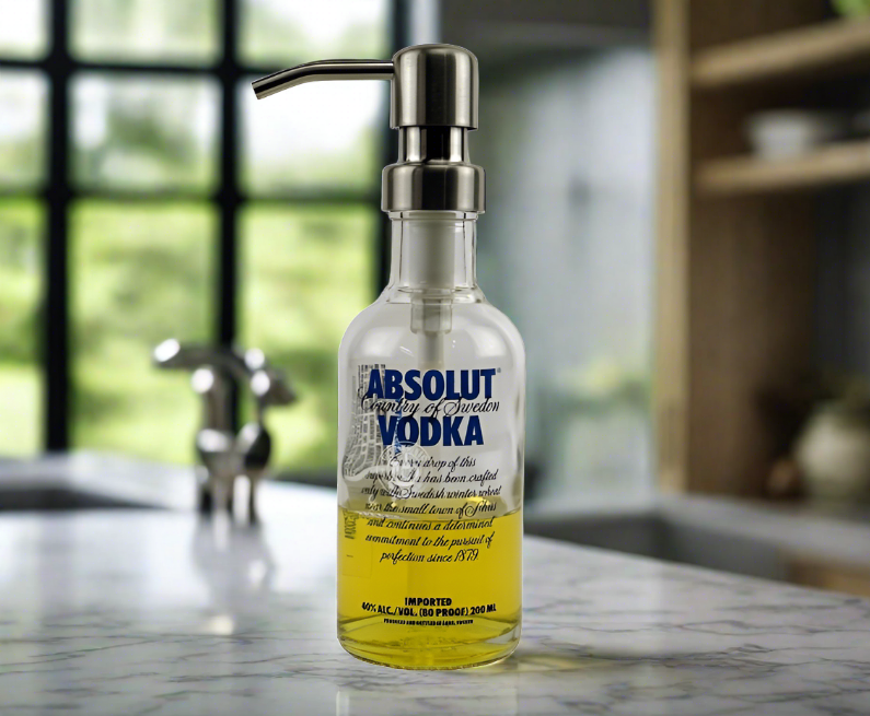 Absolut Vodka 200ml Bottle Soap Dispenser