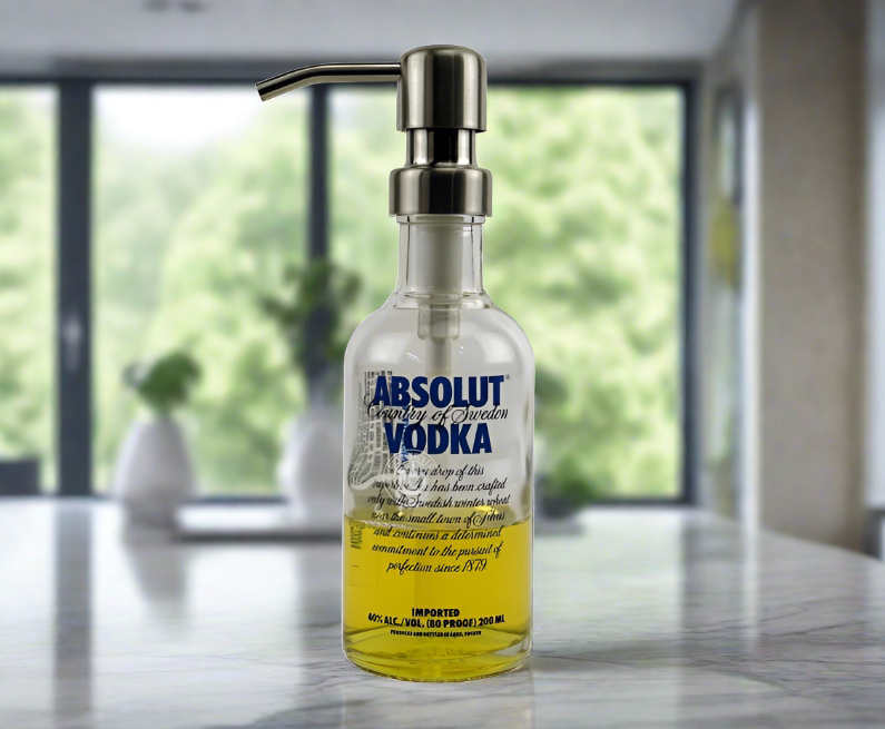Absolut Vodka 200ml Bottle Soap Dispenser