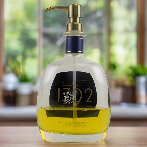 1792 Whiskey Bottle Soap Dispenser