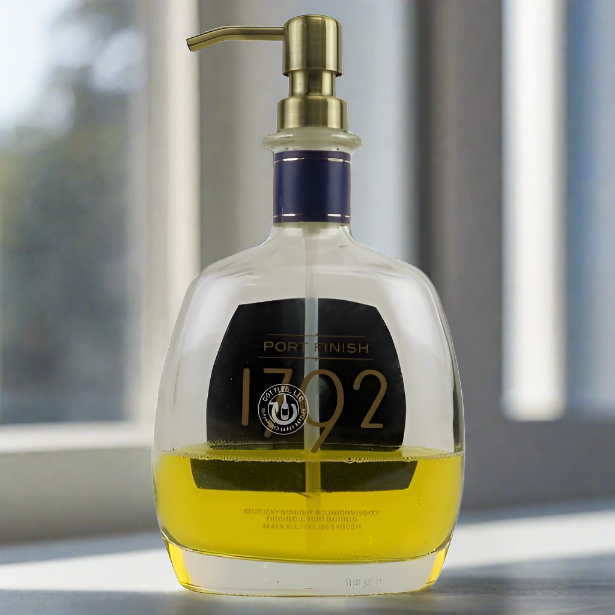 1792 Whiskey Bottle Soap Dispenser