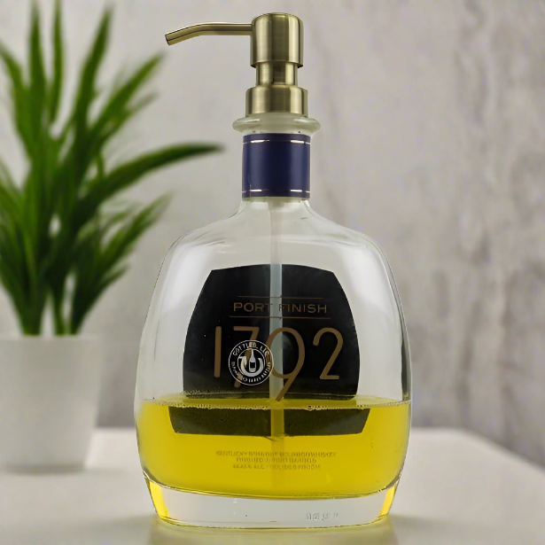 1792 Whiskey Bottle Soap Dispenser