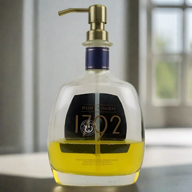 1792 Whiskey Bottle Soap Dispenser