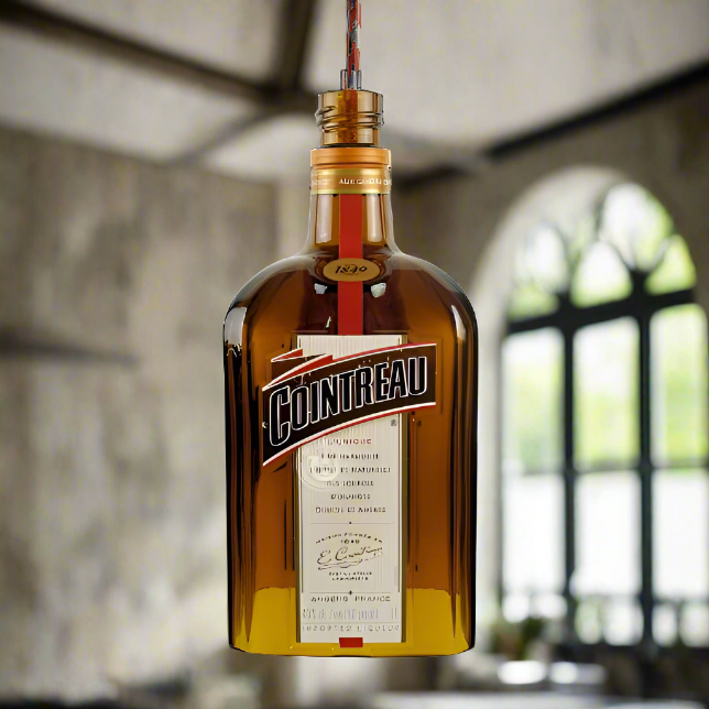 Cointreau Liqueur Bottle Pendant Light Shade