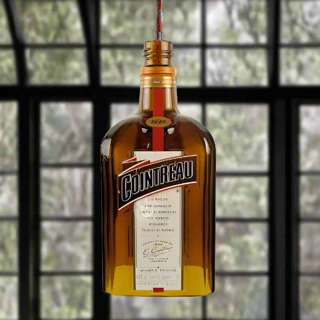 Cointreau Liqueur Bottle Pendant Light Shade