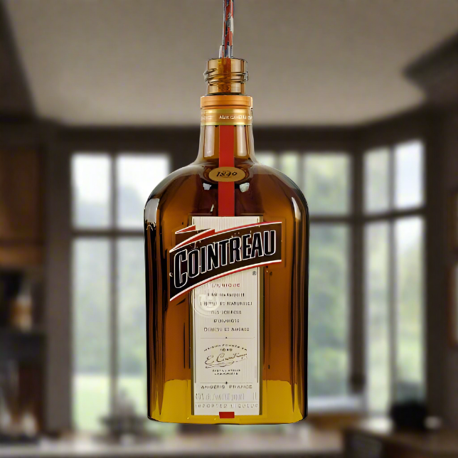 Cointreau Liqueur Bottle Pendant Light Shade