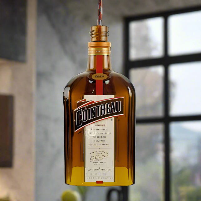Cointreau Liqueur Bottle Pendant Light Shade